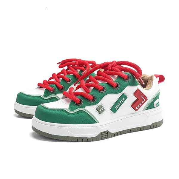 2025 New Jifffly Men Women Skateboard Shoes Trendy Bread Shoes Couple Casual Sports Versatile Durable Soft-Upper Stylish All-Match