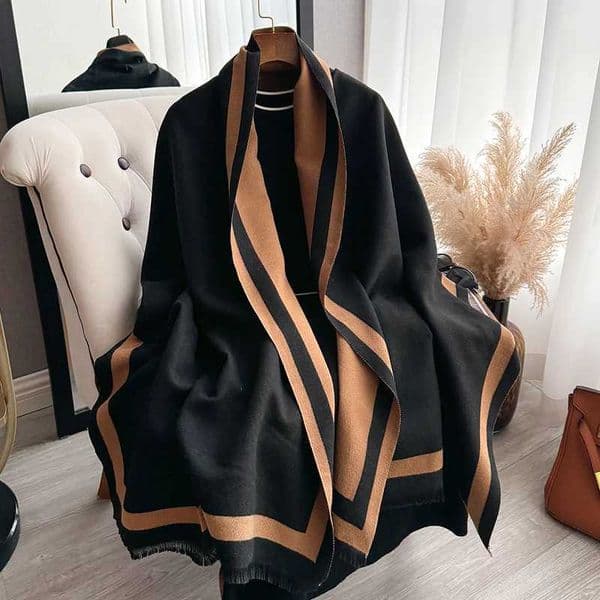 New Warm Luxury Cashmere Scarf Women Plain color Fashion Shawl and Wraps Ladies Blanket Foulard Winter Bandana Bufanda Z251114