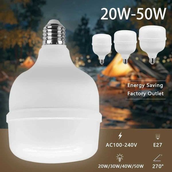 1-5pcs 50W 5000lm Super Bright LED Bulb AC 110V 220V E27 LED Lamp Lampada LED Light Bombilla Lighting Lamp for Home Livingroom C251115