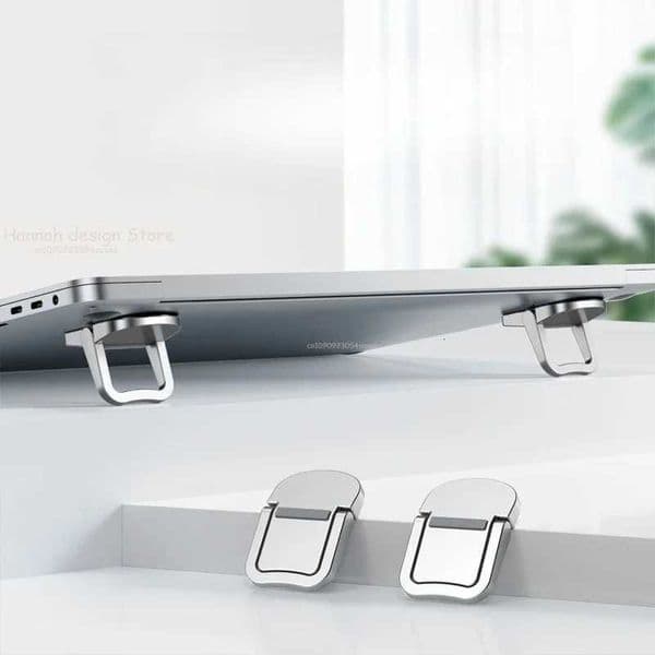 Laptop Stand Portable Cooling Bracket Game Book Support Bracket Raised Mini Invisible Bracket Keyboard FeetM251115