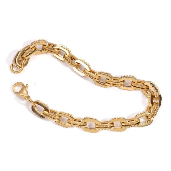 Stainless steel new high-end minimalist popular style autumn winter men's and women's fashionable high-quality bracelet