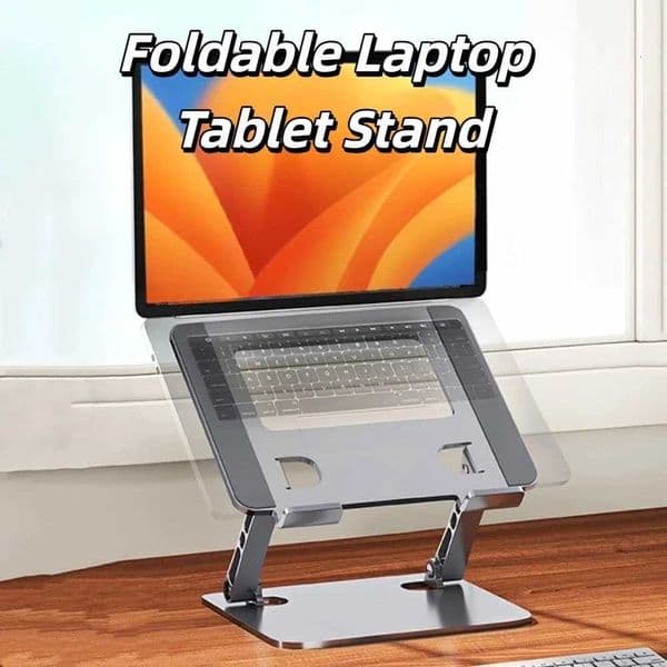 Rotating Adjustable Laptop Stand Multi Angle Foldable Laptop Holder Metal Anti Slip Laptop Metal Bracket TabletM251115