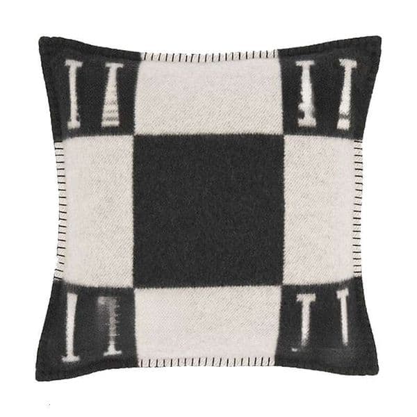 Woven Jacquard Cover Blanket Cushion Sofa Wool Pillow Nordic Home Light Luxury Pillowcase B2