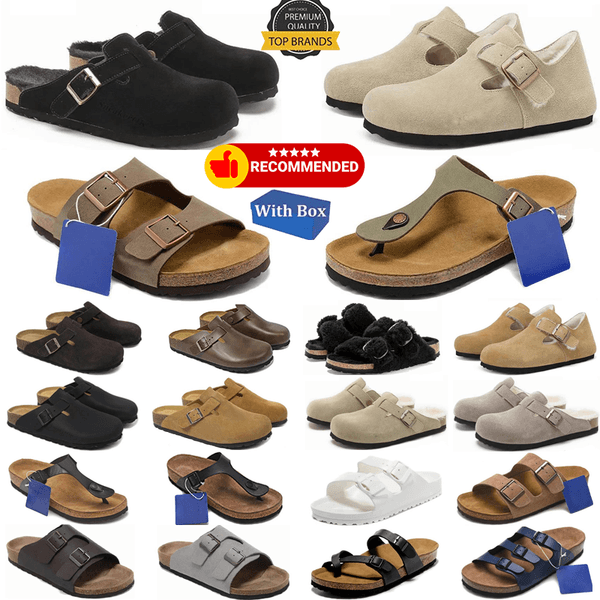 with box Designer sandal slipper Scuffs Flip Flops Black White Brown Green Pink Summer Men Women Fashion Flat Beach Travel Daily Outfit Outdoor Recreation eur36-45