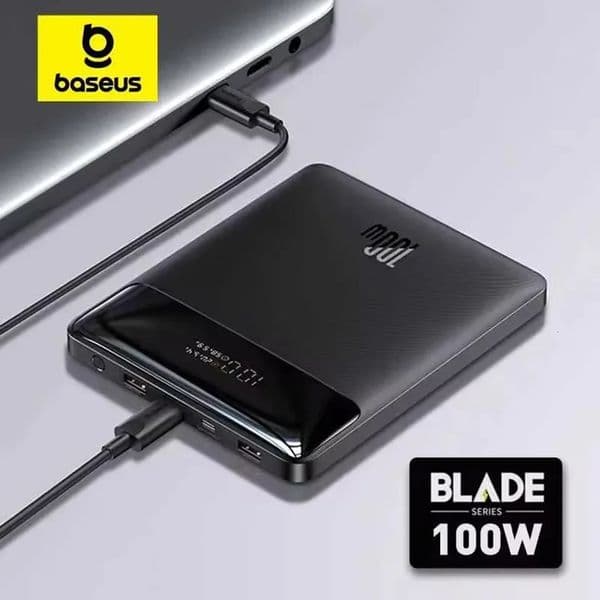 Baseus 100W 20000mAh Power Bank PD Fast Charging Powerbank Portable External Battery Charger For Laptop 251114