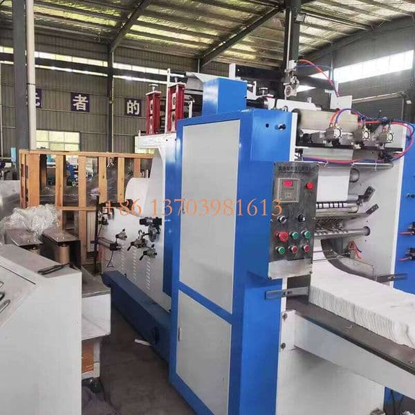 Small Manufacturing Paper Napkins Machine 30x30 Tissue Machine for Make Napkins