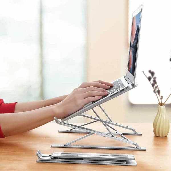Adjustable Laptop Stand Foldable Ventilation Portable Tablet Stand Double Layer Notebook Support Holder Home OfficeM251115