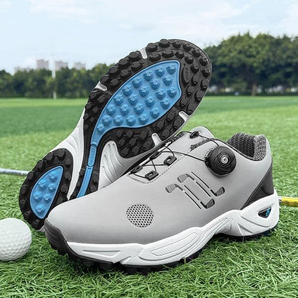 Mens Training Golf Shoes Waterproof Mens Golf Player Sports Shoes Lightweight Training Golf Player Shoes 250411