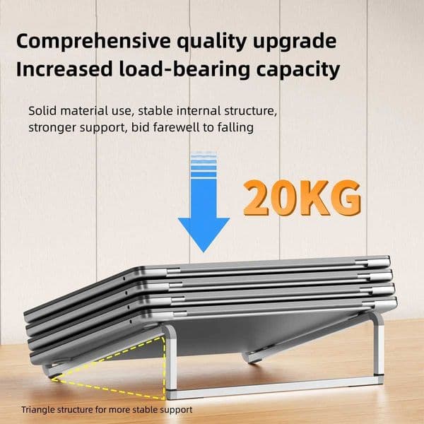 Laptop Stand For Macbook Folding Adjustable Aluminum Computer Pc Tablet Stand Notebook Tablelaptop Holder Heat DissipationM251115