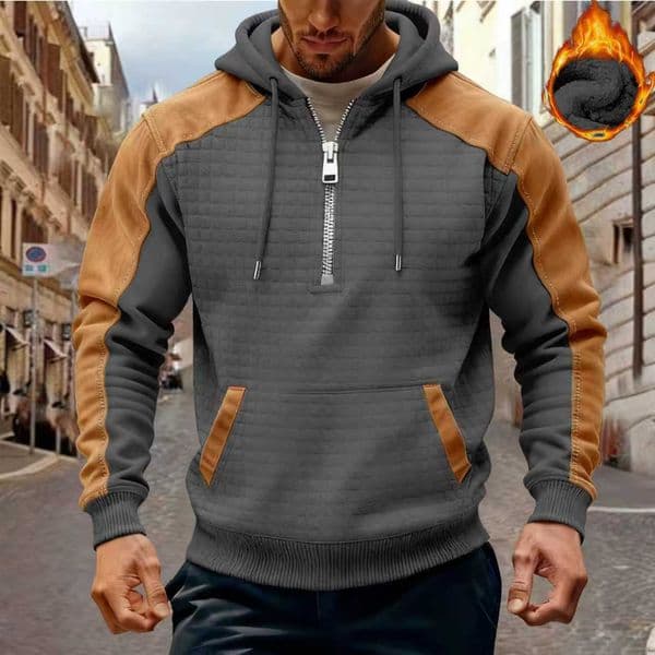 Hoodies High Quality Oversize Hoodie Fleece Mens Hoodies Casual Mens Regular Pullover Hooded Solid Color Hoodies Spring Autumn Classic Comfort Hoodie