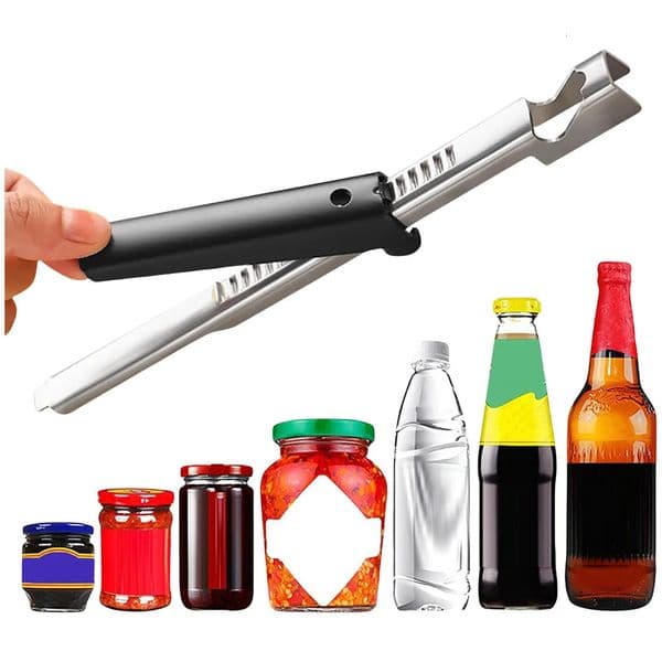 Adjustable Jar Opener Jar Lid Opener Multifunctional Manual Can Opening Tool Stainless Steel Can Opener Kitchen Accessories 250414BJ
