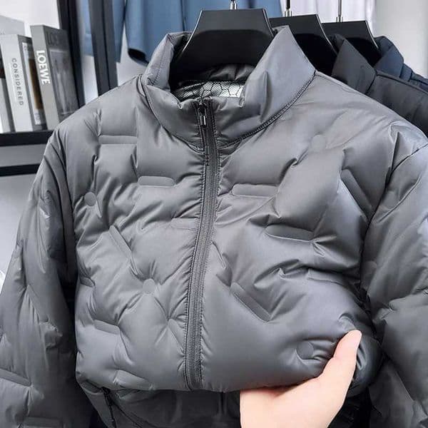 Mens New Thicken down Coat Zipper Winter Keep Warm White Duck down Fill Jacket Fashion Leisure Mens Clothing Tops M251115