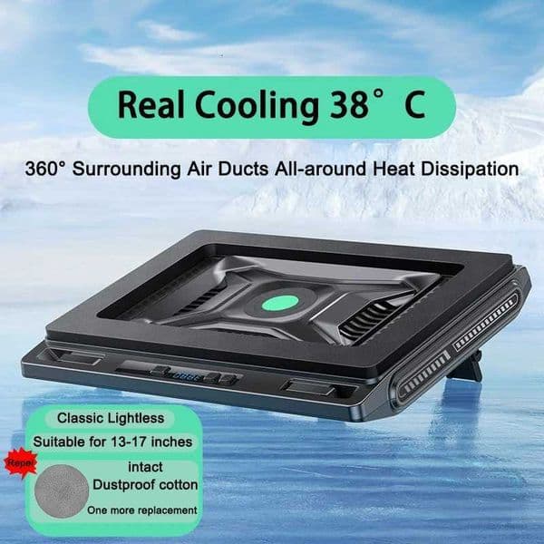 V10 Pressurized Air Cooling Radiator Air Pressure Laptop Portable 12V Power Adapter 1A2C 20 Docking Station for 13-173 inchM251115