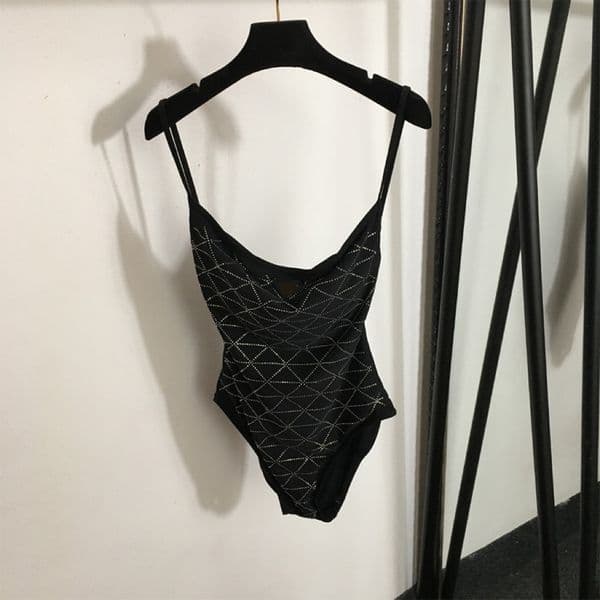 Designer Women Bikini Swimwear One-piece swimsuit skimss sexy Yoga sports vest Triangle emblem diving suit sexy S~XL