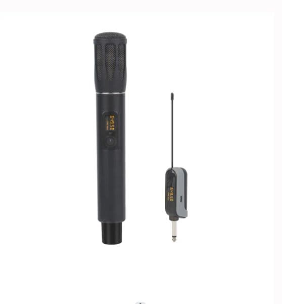 Professional UHF PLL Controlled Wireless Mic Live Studio Recording Karaoke Wireless Microphone