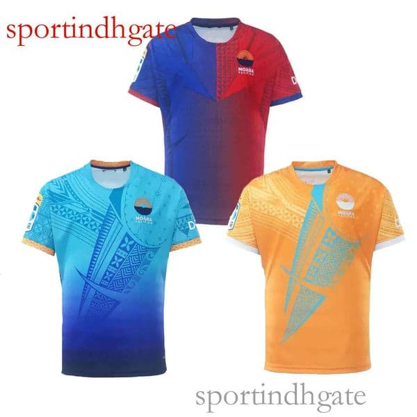 2023 Moana Pasifika Mens Replica Home/Away/Heritage Rugby Jersey high quality