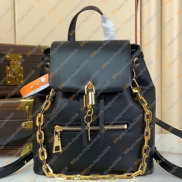 Ladies Fashion Casual Designe Luxury Coussin Backpack Schoolbag Packsacks TOP Mirror Quality M13357 M13358 M13387 M13389 2 Size Pouch Purse