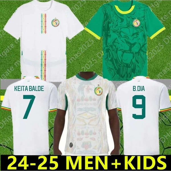 2025 Africa Cup Senegal jerseys 2026 World Cup MANE N.JACKSON Senegal football shirts kids kit KOULIBALY P.M.SARR NDIAYE NIAKHATE jersey national team fan version 666