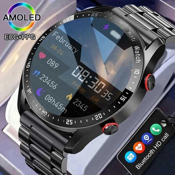 For Watch GT Series Smart Watch Men Women HD Screen Call GPS Tracker Heart Rate IP68 Waterproof SmartWatch 2024 NewM251117