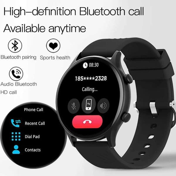 OLEVS 8204 Smart Watch Fashion IP67 Waterproof Sports Fitness Tracker Health Call Men and Women SmartwatchM251117