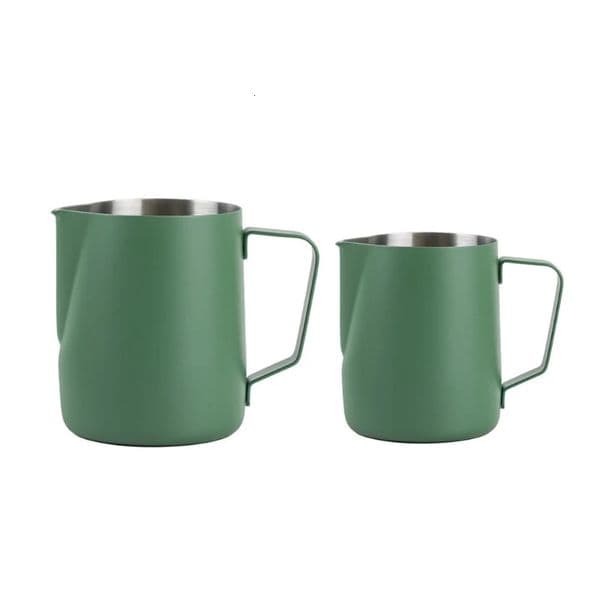 Stainless Steel Coffee Latte Frothing Pitcher Mug Steaming Jugs Kitchen Milk Cup 250414