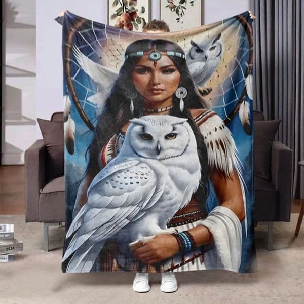Eagle and Queen Flannel Blanket Air Conditioning Blanket Cross-border Hot Sale Fall and Winter Nap Printed Blanket hot-sale products Customization