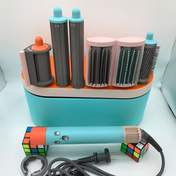Designer Unisex Hair Curlers Luxury Curling Iron Multi Function Electric Curler Professional Air Wrap Adjustable Temperature Hair Tool Hair Curlers with Gift Box