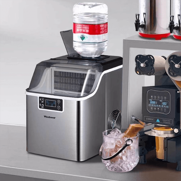 Commercial High Quality Ice Making Machine English Panel