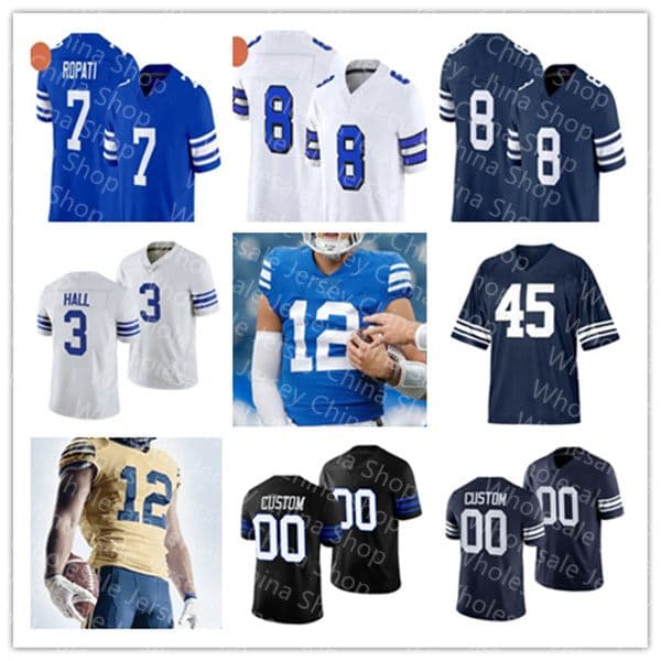 47 Bachmeier College Football Jersey byu LJ Martin Chase Roberts Cody Hagen Parker Kingston Carsen Ryan Faletau Satuala Jack Kelly Isaiah Glasker Alexander III 4XL