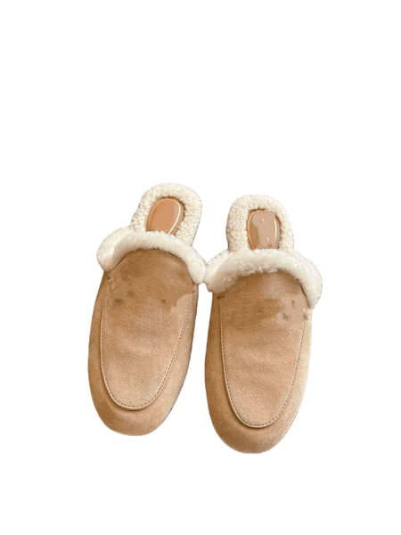 373AAAAA Master Quality Elegant Plush Slippers for Autumn and Winter