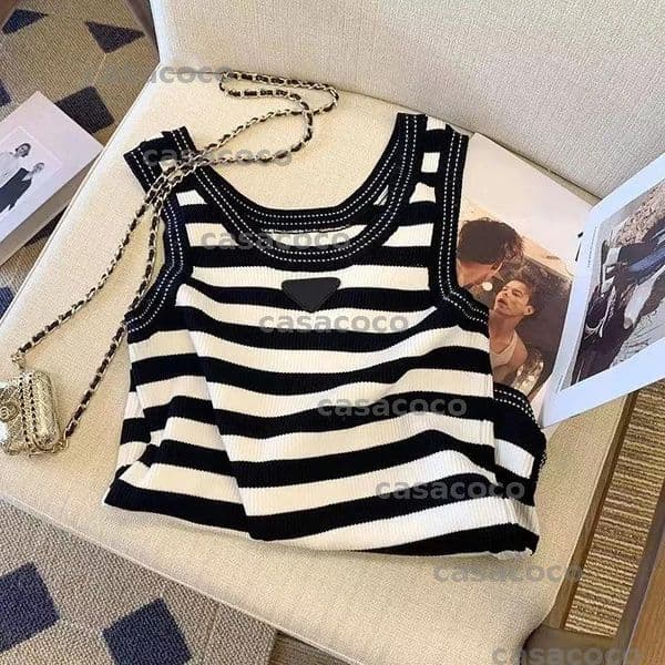 Womens Tank Top Designer Tank Top Woman Luxury Women Tank Tops -8 Summer Fashion Pure Cotton Knitted Tees Clothing DPG2504173