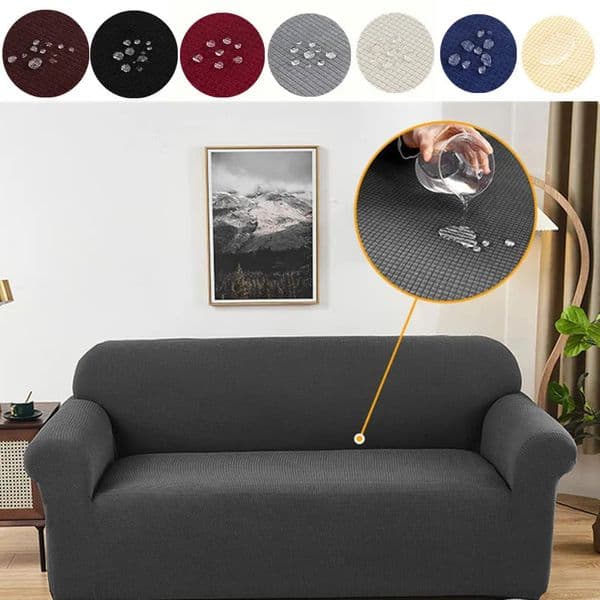 Waterproof Polar Fleece Sofa Cover Armchair Slipcover Furniture Protector Living Room 1 2 3 4 Seater 251112