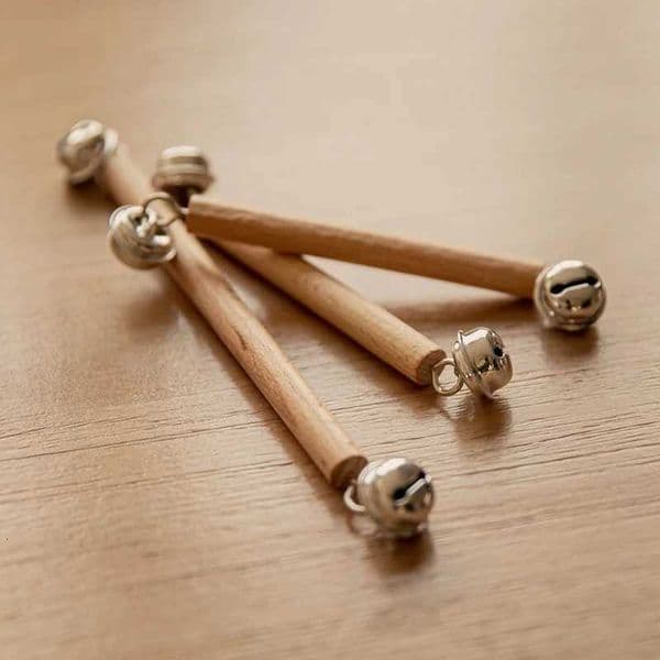 1pc Wooden Rattle Baby Montessori Bell Rattle BPA Free Wood Music Rattle Baby Teething Toys Intelligence Toy For Kid Baby ToysW251117