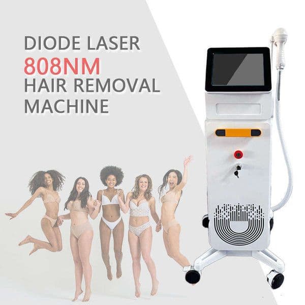 High Durable 808Nm Hair Removal Depilation Diode Laser Acne Treatment 1-10Hz Adjustable Wrinkle Remove Beauty Salon For Commercia