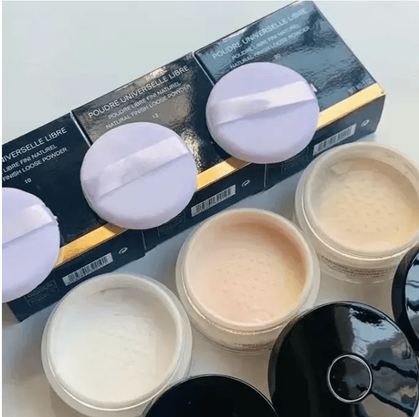 Designer brand loose powder 30g Face fixed makeup powder brightening Concealer waterproof long-lasting and natural finish powder in stock