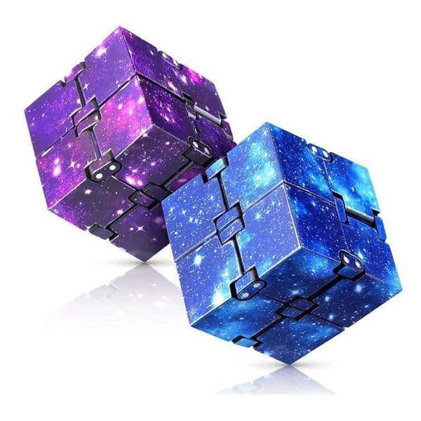 Starry Sky Infinity Cube Sensory Fidget Toy Autism ADHD Anxiety Stress Reliever Toys Adults Children Decompression Novelty Gift L260526