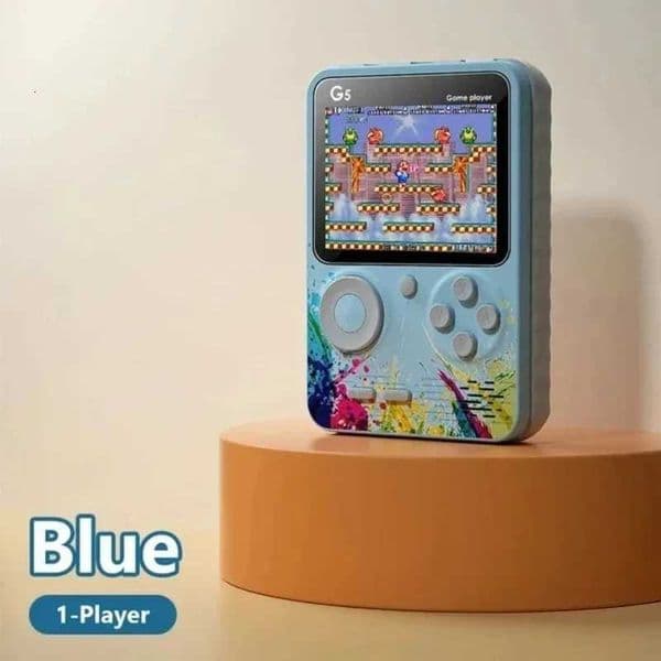 G5 Mini Retro Game Console 500 Classic Games 3-Inch Display Rechargeable 1020mAh Compact Portable Macaron ColorsW251118