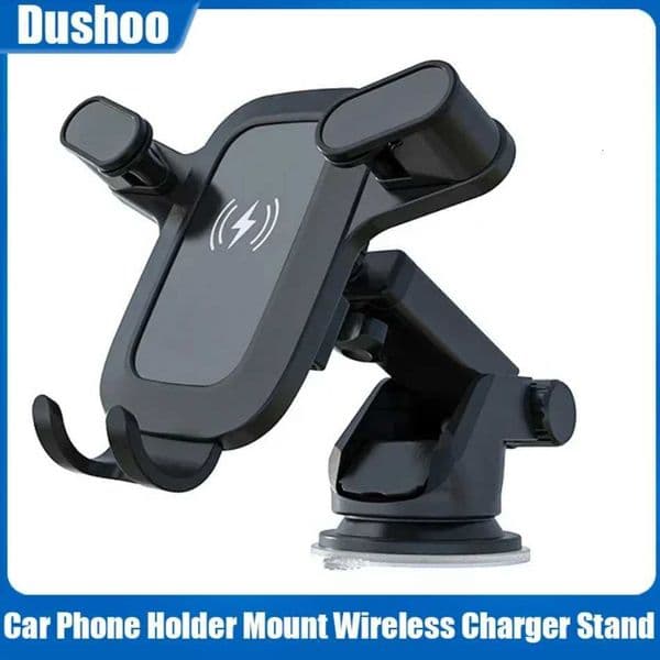 360 Rotation Car Phone Holder Mount Wireless Charger Stand Suction Cup Fast Charging Phone Bracket For iPhone M251118