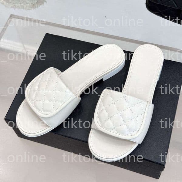 Designer Women Summer Sandals Mesh Platform Half slippers Weaves Patchwork Luxury brands Shoes Miller Open-Toes ccsandal Chaussure double Femme Flats Slide 35-42