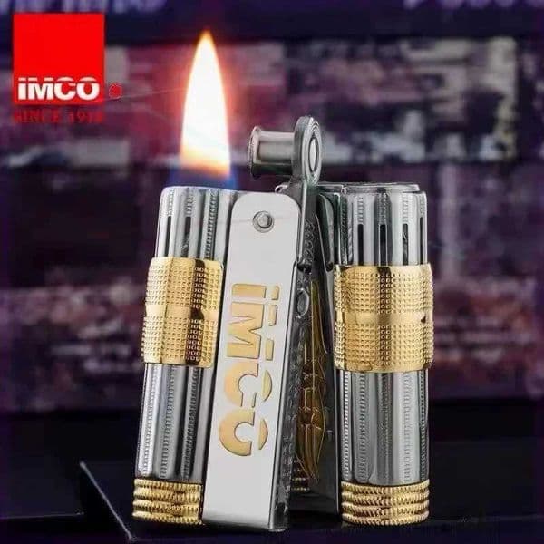 Original IMCO 6700 Retro Stainless Steel Metal Lamp Austrian Gasoline Grinding Wheel Lamp Belt Box W250418