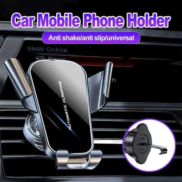 Universal Car Bracket Gravity Auto Phone Holder Car Air Vent Clip Mount Mobile Phone Holder Cell Phone Stand For All PhonesM251118