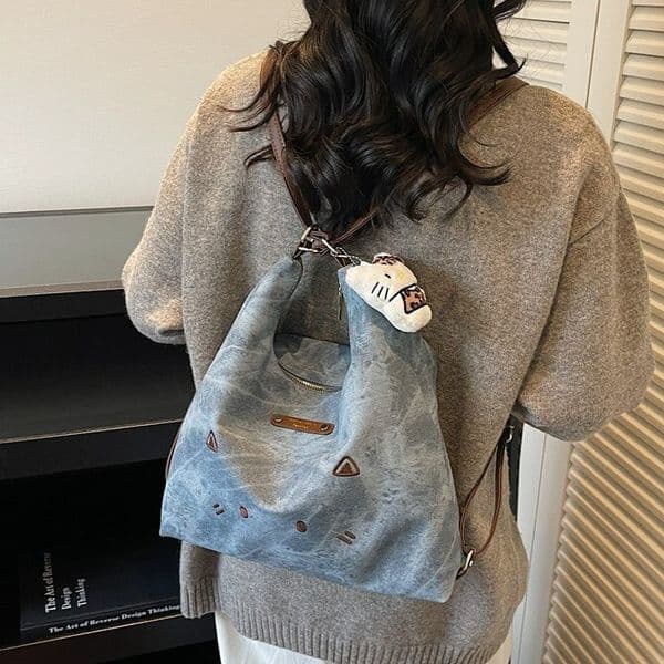 2026 new model New designer bag Korean version shoulder bag women s casual backpack large capacity commuting crossbody bag fashionable luxury bag