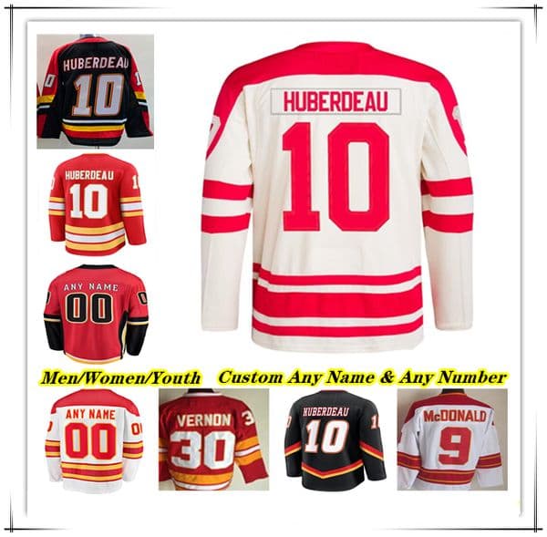 Nazem Kadri Hockey Jersey flamess Morgan Frost Jonathan Huberdeau Matt Coronato Mikael Backlund Adam Klapka Rasmus Andersson Blake Coleman MacKenzie Weegar Bahl