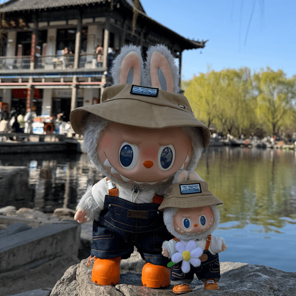 The MONSTERS BIG LABUBU Doll FALL In WILD Series vinyl Plush Doll 40Cm Collectible Toy Art Action Figure Home Decor