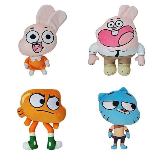 Amazing Worlds Of Gumball Plush Toys The Amazing Worlds Of Gumball Plushie Doll Amazing Worlds Of Gumball Darwin Anais Richard Z251118