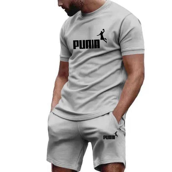 Summer Mens Sets Fashion Tracksuit Men Short Sleeve T ShirtsSport Shorts Suit Men Casual Men Clothing Mens Joggers Sets S-4XL Q260513