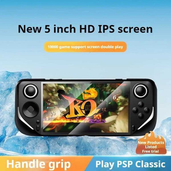 E6 Handheld Gaming Machine Compete With The New p Large 3d Gaming Handheld Console 5-Inch Large Screen Portable Gaming ConsoleW251118