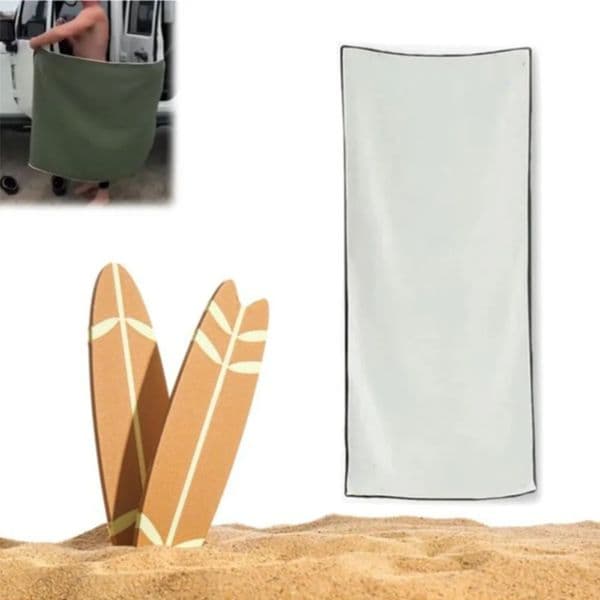 Multifunctional Outdoor Magnetic Bath Towel Portable Coral Fleece Magnet Towels Quick-drying Beach Towel Bathroom Accessories 251114