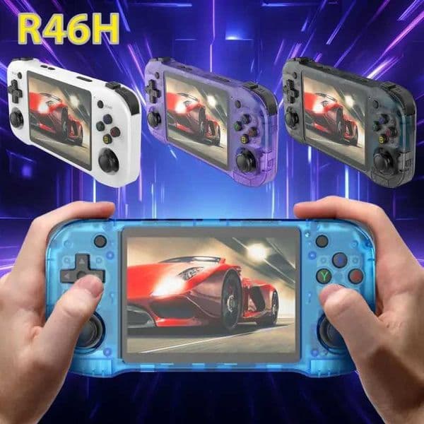 R46H retro handheld game console Linux system 42-inch I portable pocket player USB rechargeable ultra long battery lifeW251118