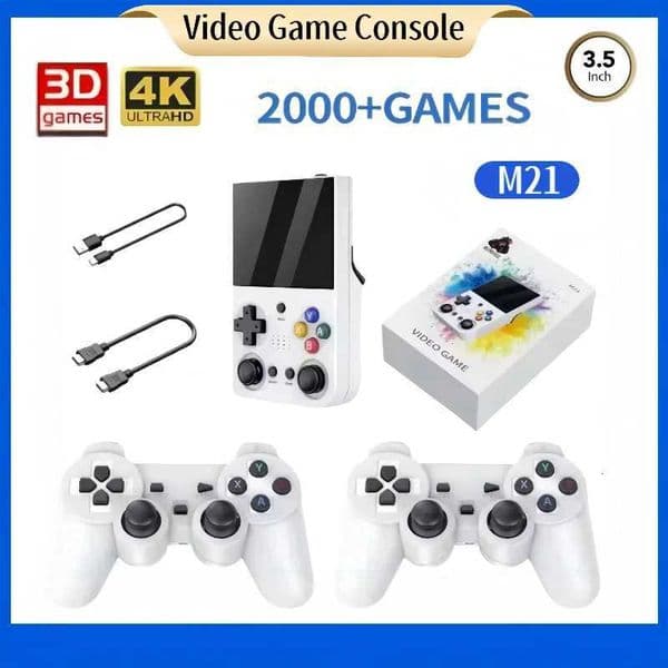 M21 retro handheld game console high-definition 35-inch I screen with built-in 20000 games 3D large for 1 childrens giftW251118